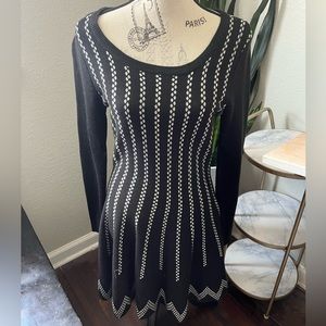 Striped Sweater Dress